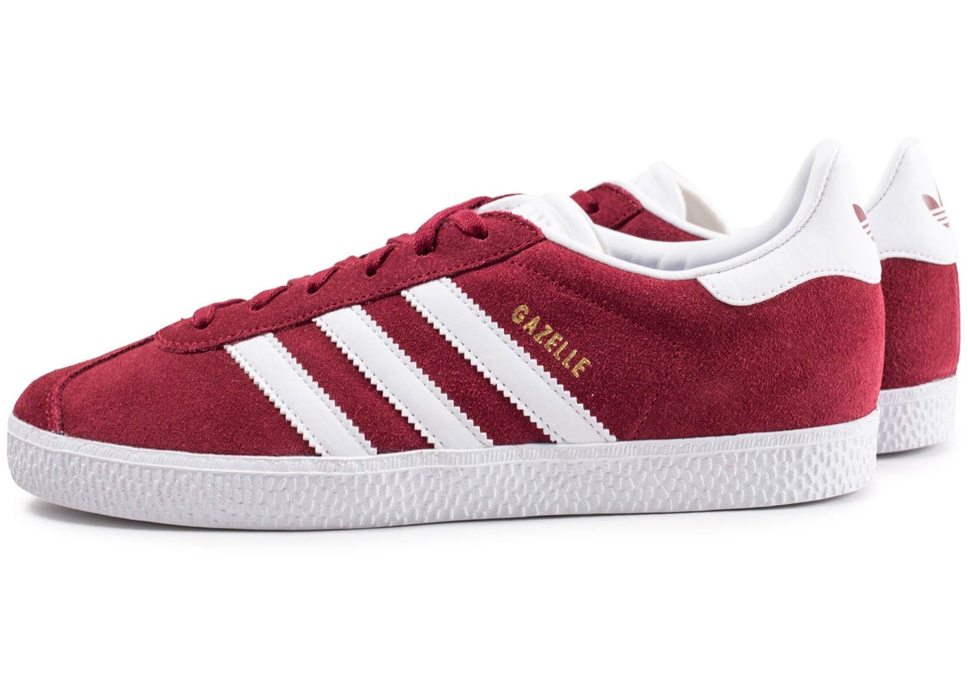 adidas gazelle bordeaux et blanc